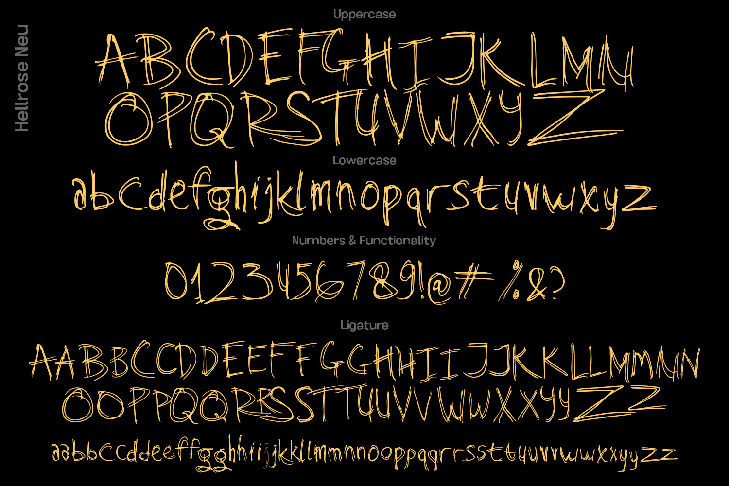 Hellrose Font Hellrose Font