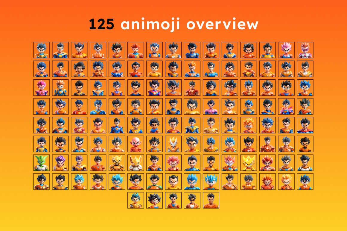 125 Animoji - Dragon Ball