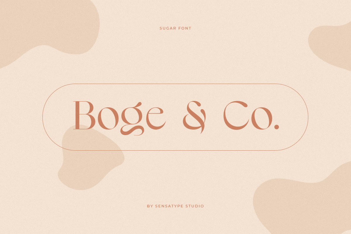 Sugar - Gorgeous Modern Font