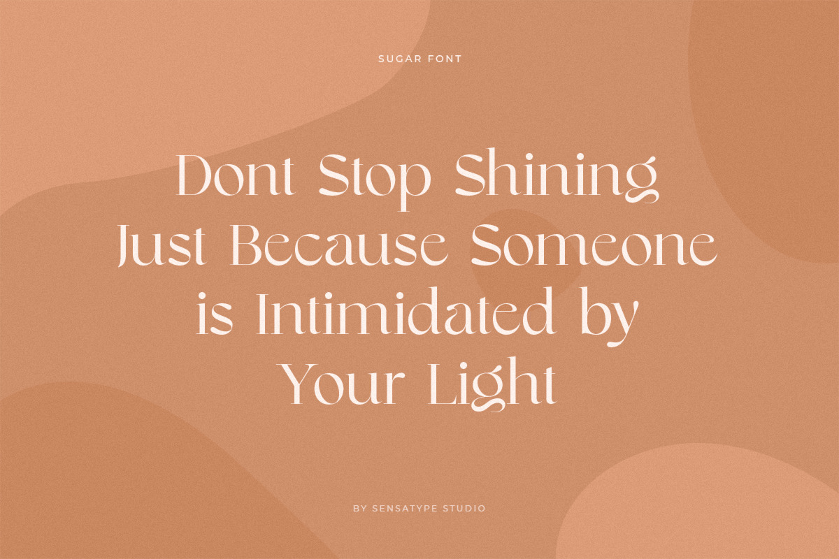 Sugar - Gorgeous Modern Font Sugar - Gorgeous Modern Font
