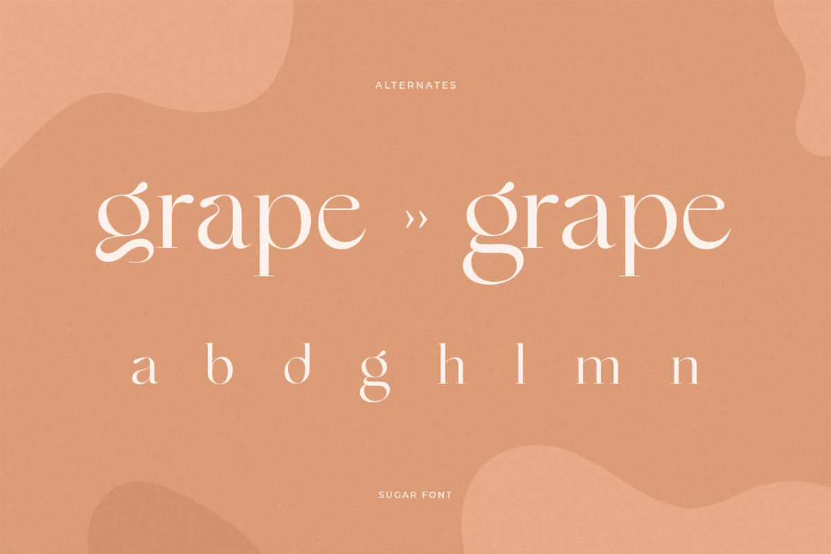 Sugar - Gorgeous Modern Font Sugar - Gorgeous Modern Font