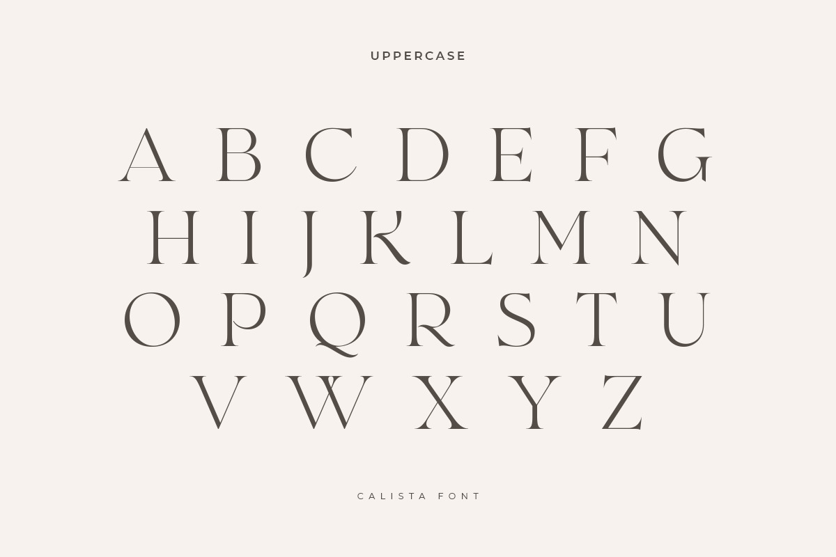 Calista - Classy Elegant Font