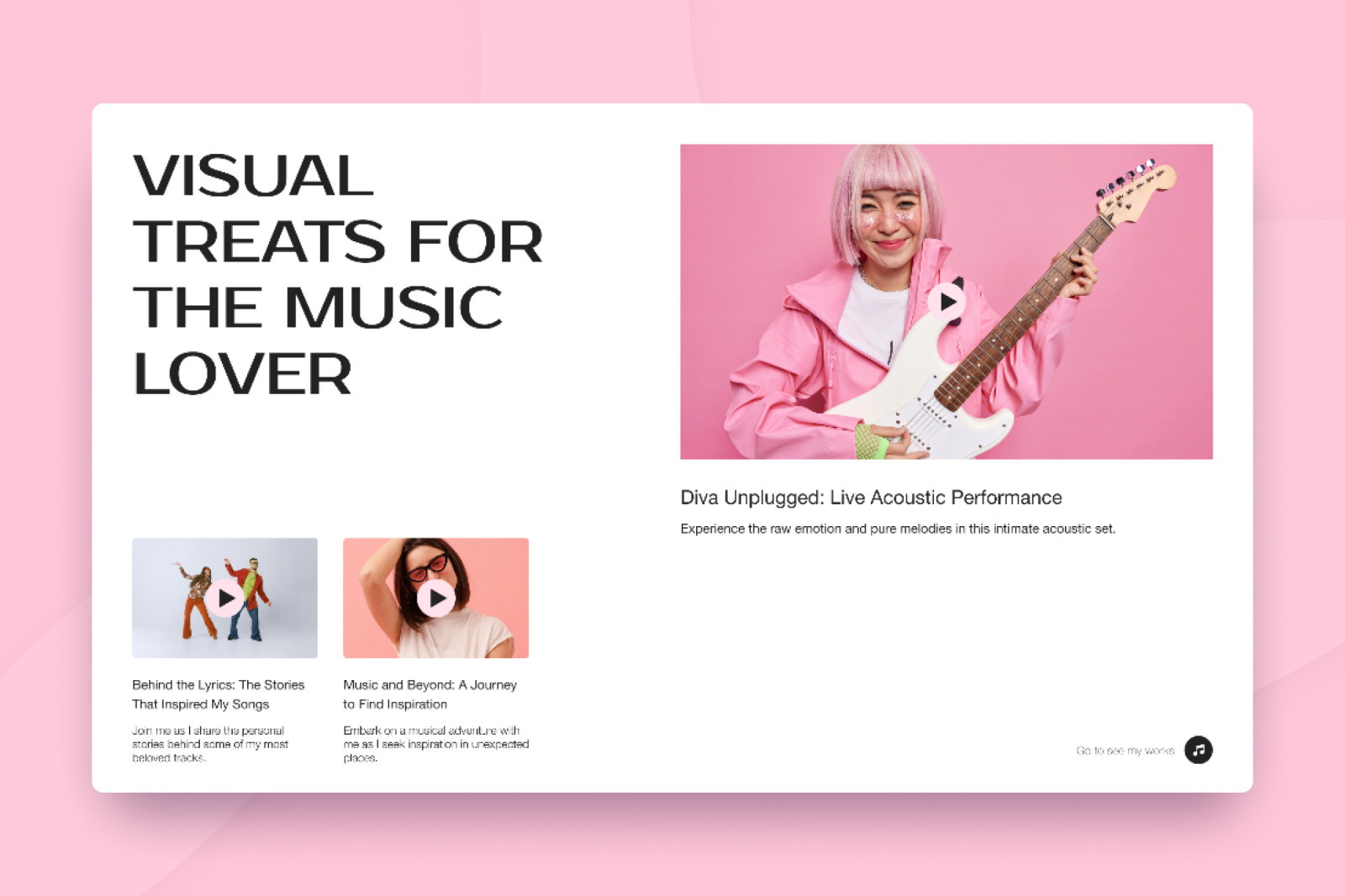 Diva - Personal Blog Landing Page Diva - Personal Blog Landing Page