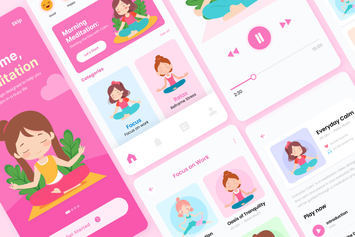 Mindful - Meditation Mobile App Mindful - Meditation Mobile App