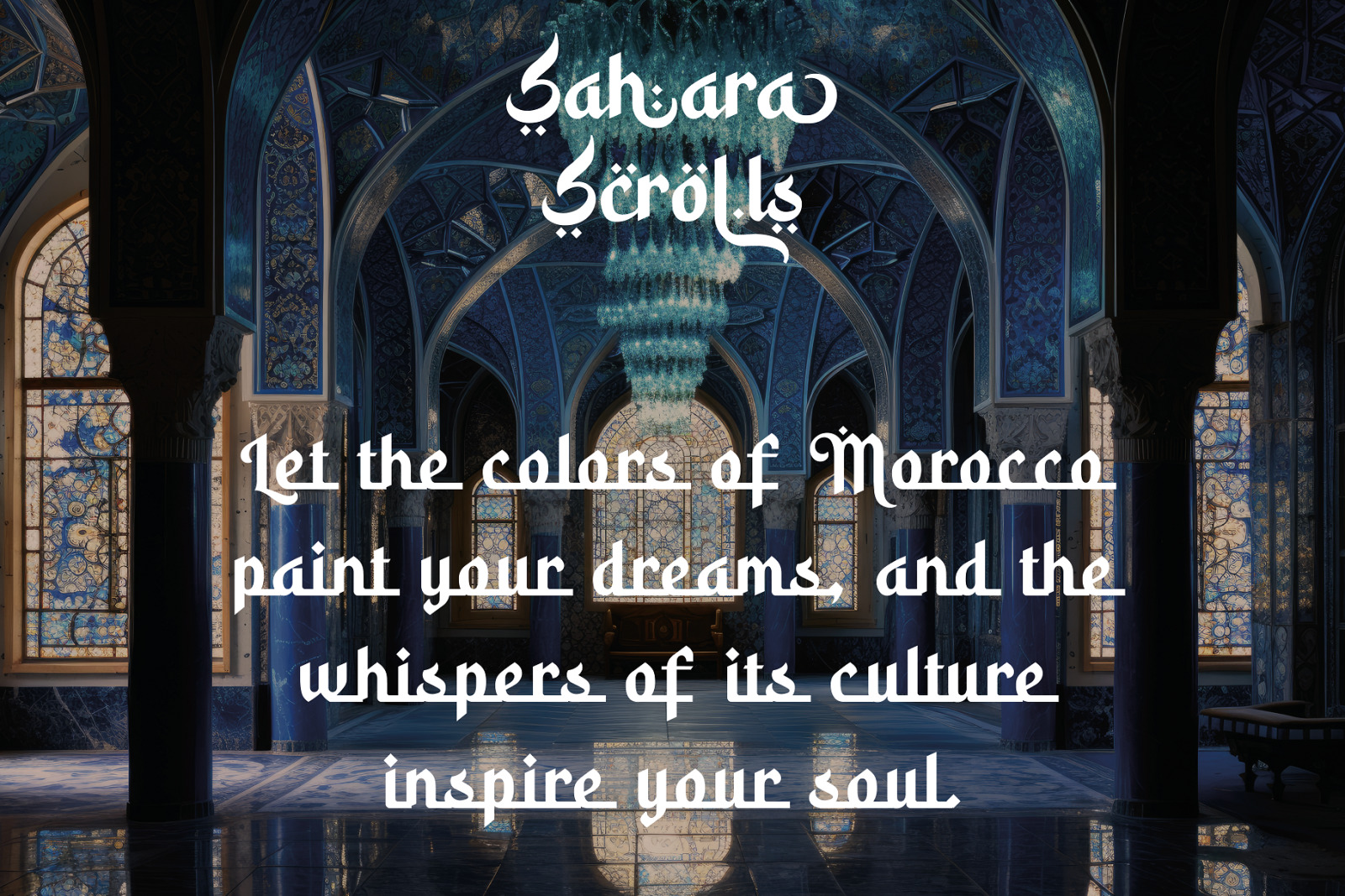 Sahara Scrolls - Arabic Typeface Sahara Scrolls - Arabic Typeface