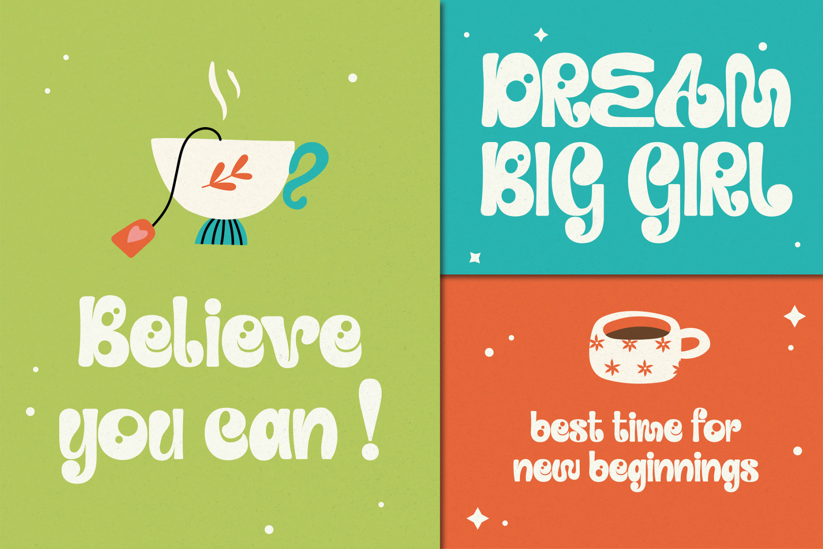 Plump Twirl - Adorable Typeface Plump Twirl - Adorable Typeface