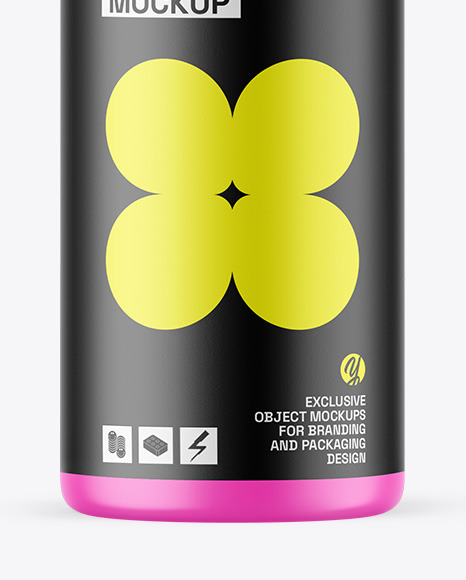 Matte Essential Oil Bottle Mockup