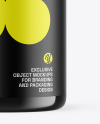 Dark Amber Glass Essential Oil Bottle Mockup