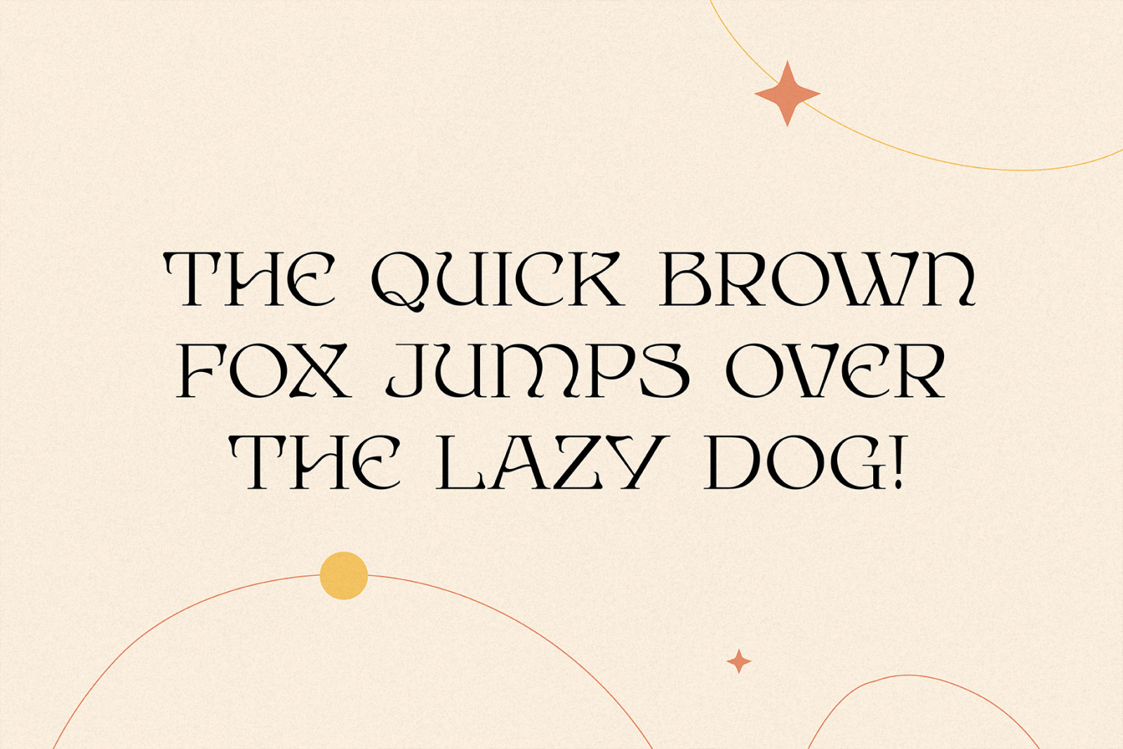 Mystiqua - Art Nouveau Inspired Typeface