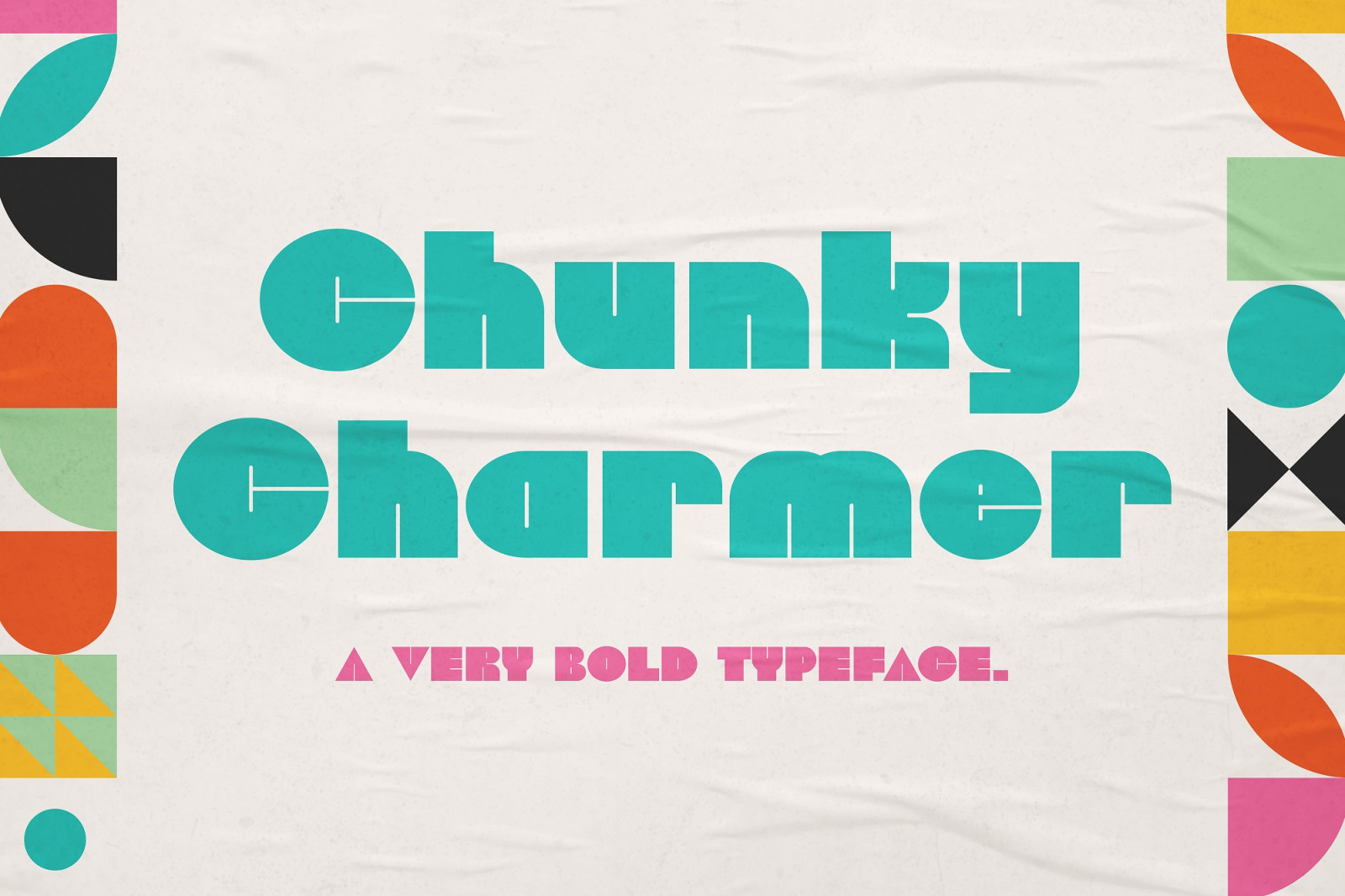Chunky Charmer - Bold Typeface Chunky Charmer - Bold Typeface