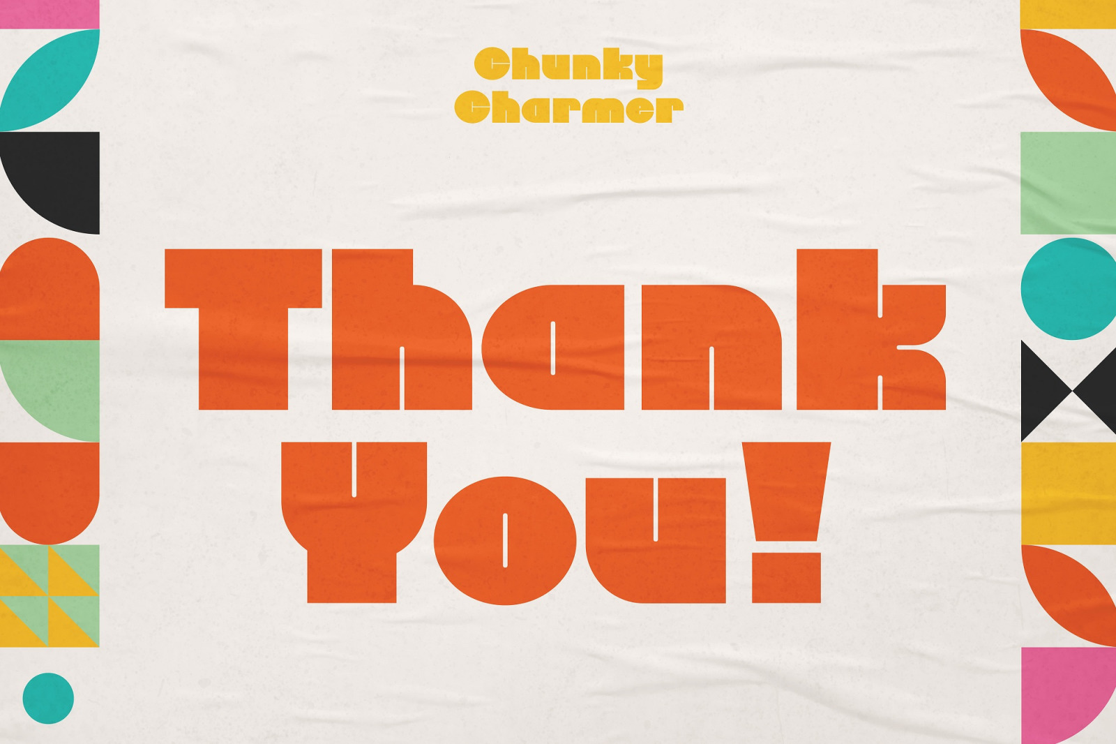 Chunky Charmer - Bold Typeface Chunky Charmer - Bold Typeface