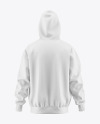 Oversize Hoodie Mockup - Back View