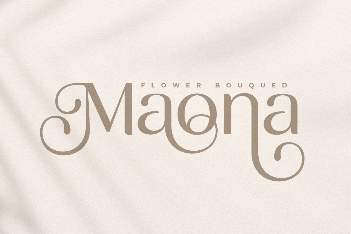 Famous - Modern Feminine Beauty Font