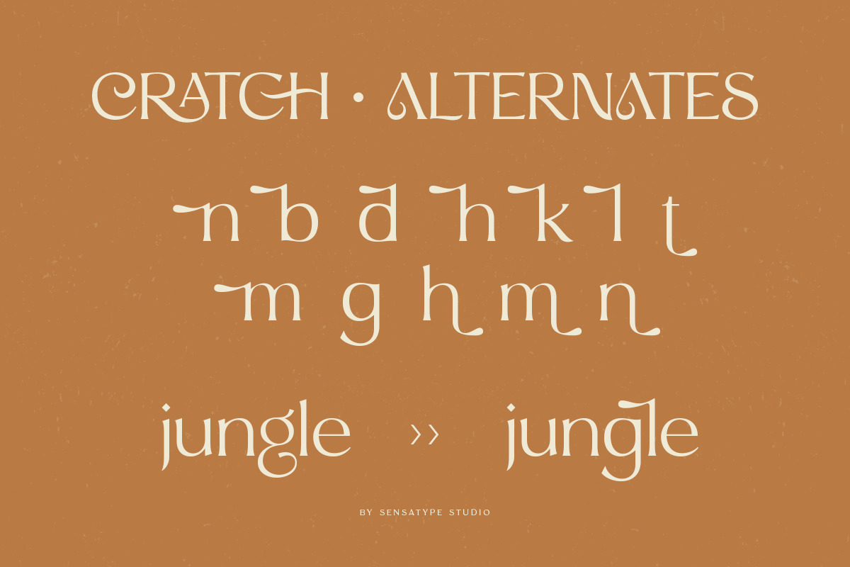 CRATCH - Heritage Vintage Typeface