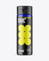 Blue Glass Cosmetic Bottle Mockup