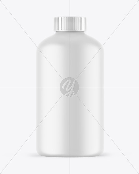 Matte Essential Oil Bottle Mockup