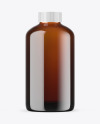 Amber Glass Essential Oil Bottle Mockup