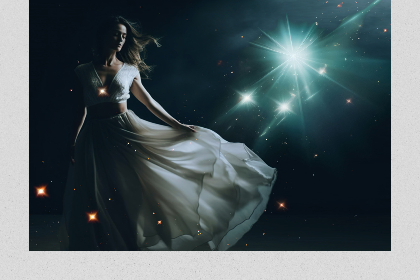 32 Ethereal Atmospheric Lights Effect Photo Overlays