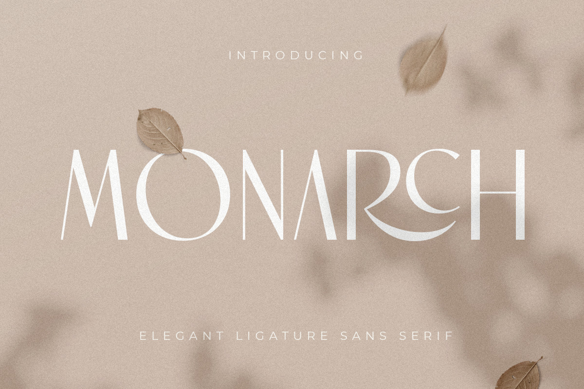 Monarch - Elegant Ligature Serif Monarch - Elegant Ligature Serif