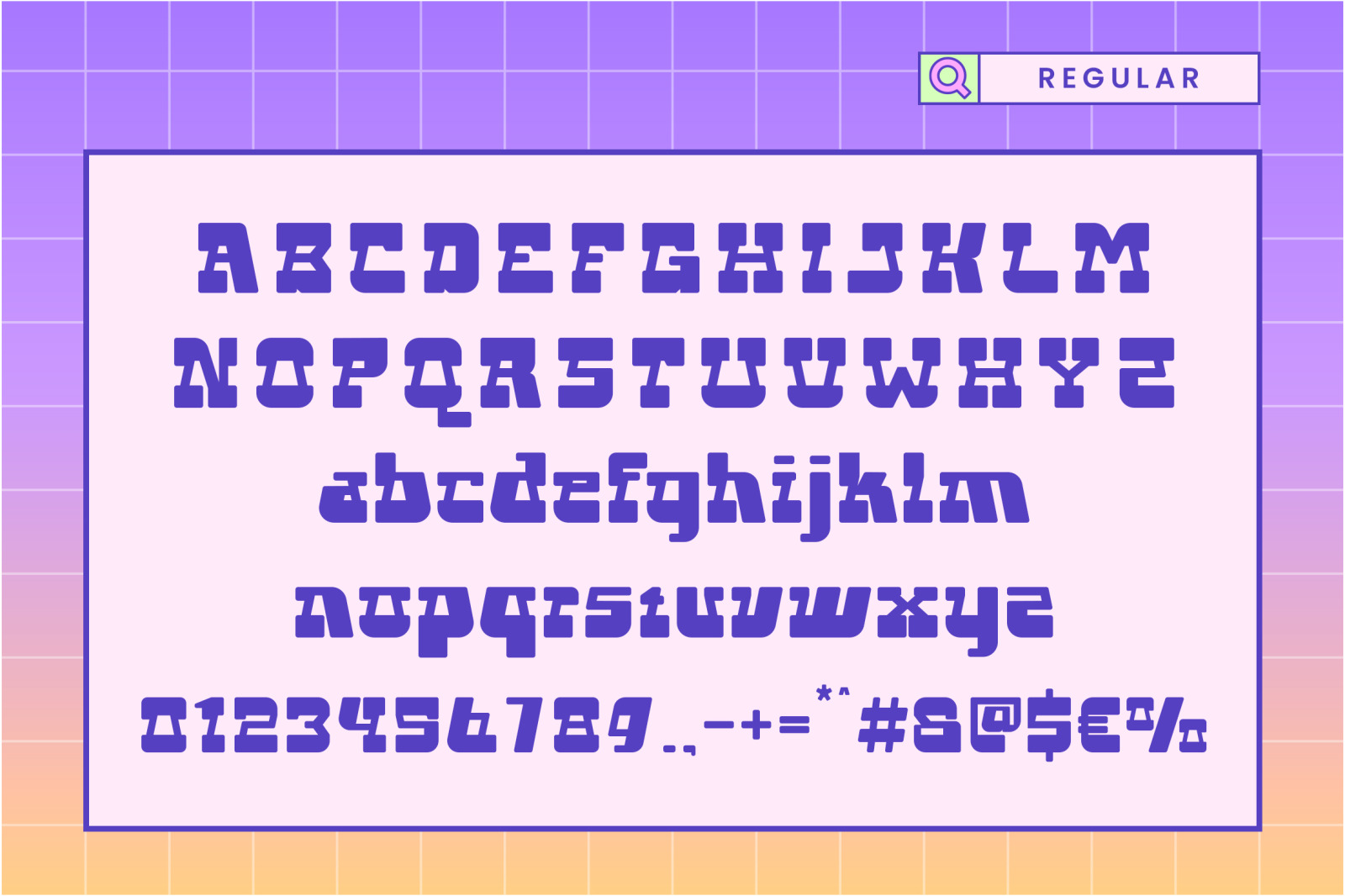 Keyute Typeface