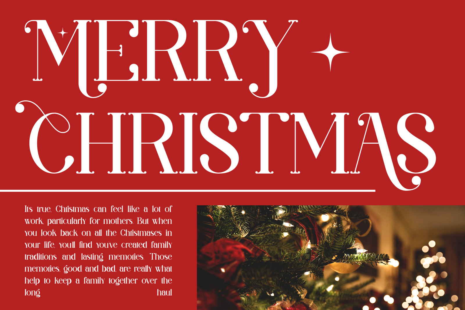 Magic Christmas - Elegant Serif font