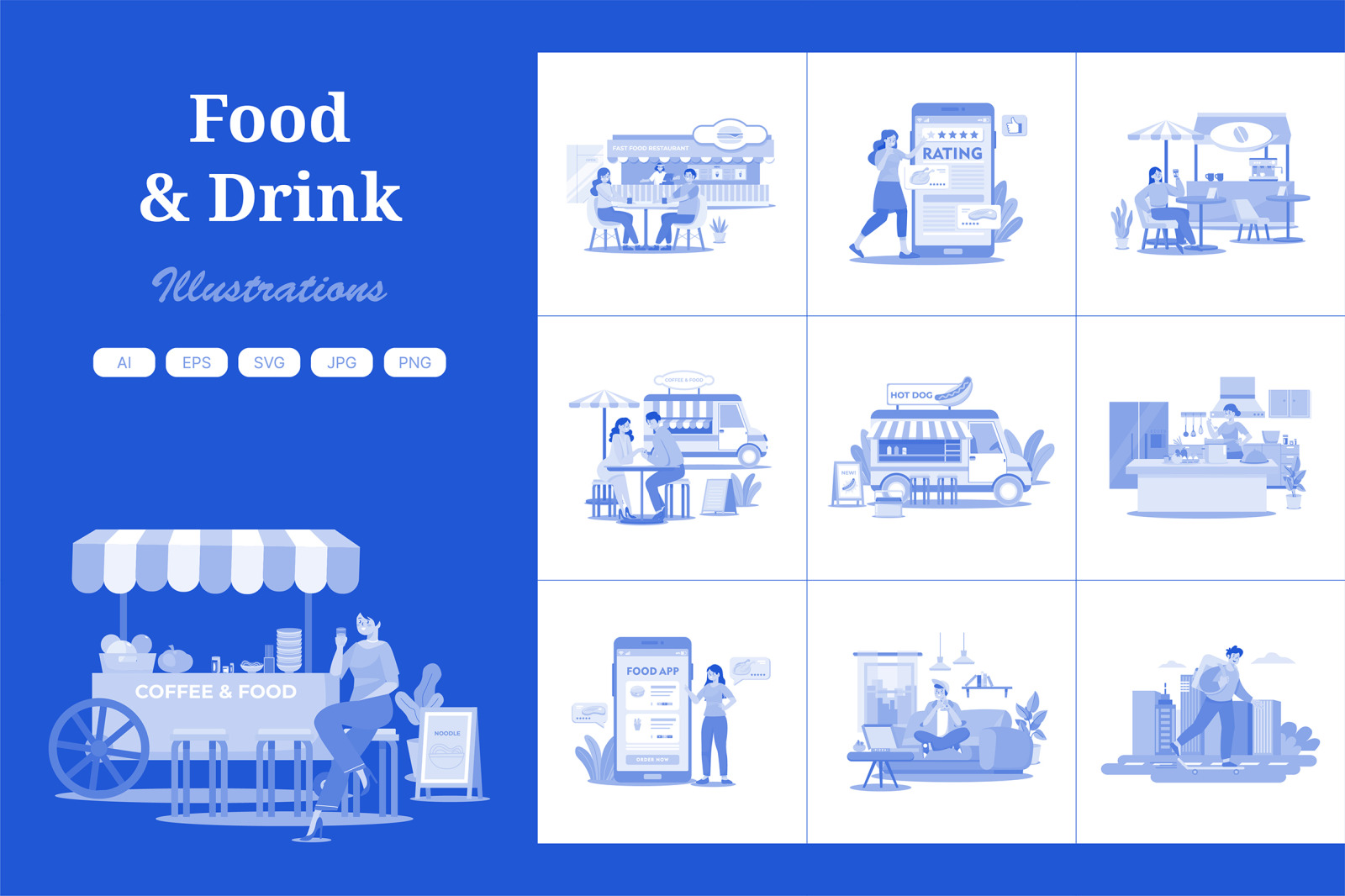 M600_Food And Drink Illustration Pack 2 M600_Food And Drink Illustration Pack 2