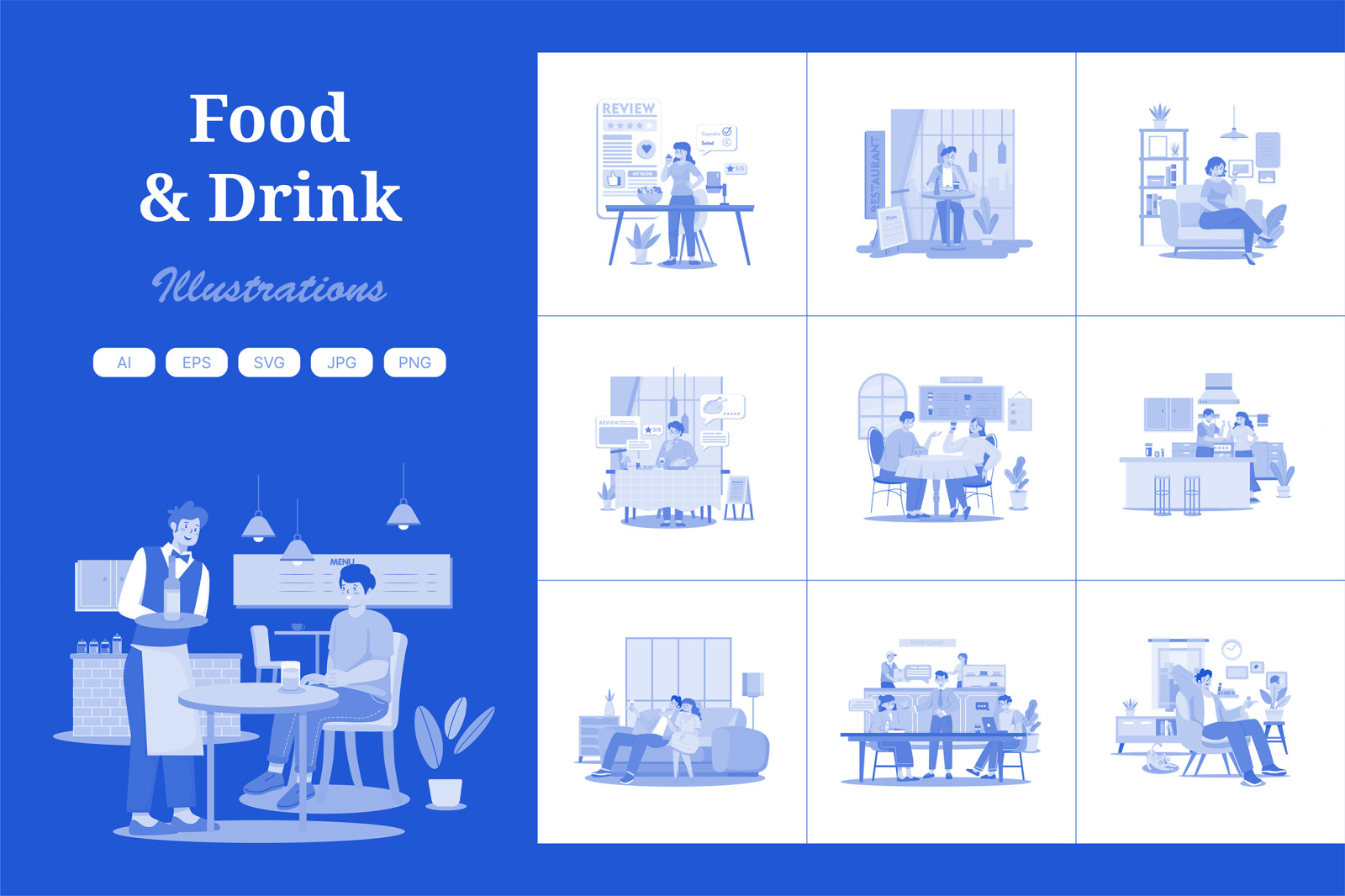 M600_Food And Drink Illustration Pack 1