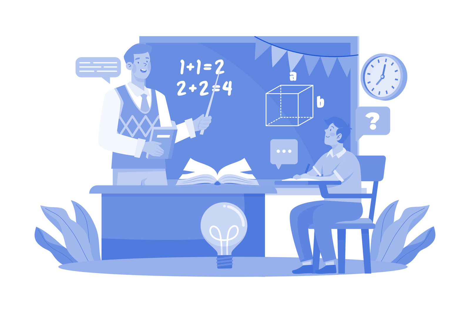 M602_Teacher&#039;s Day Illustration Pack