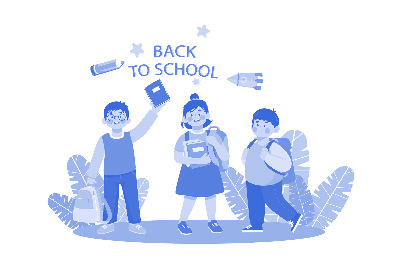 M603_Back To School Illustration Pack M603_Back To School Illustration Pack