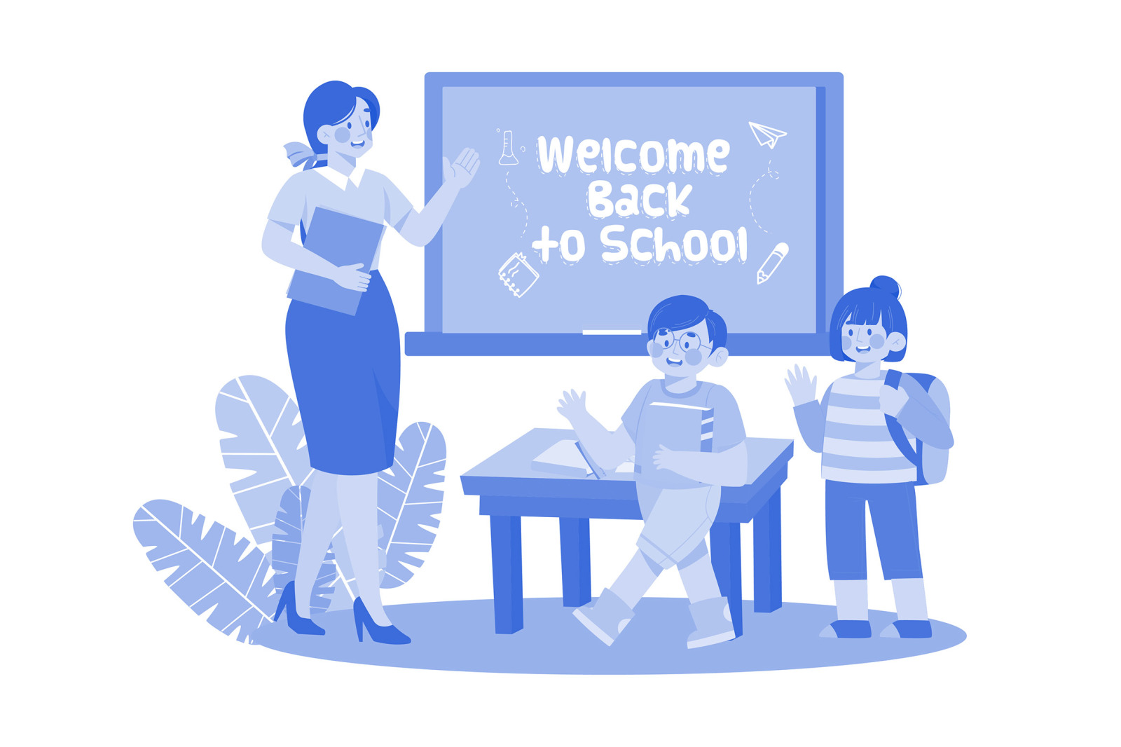 M603_Back To School Illustration Pack