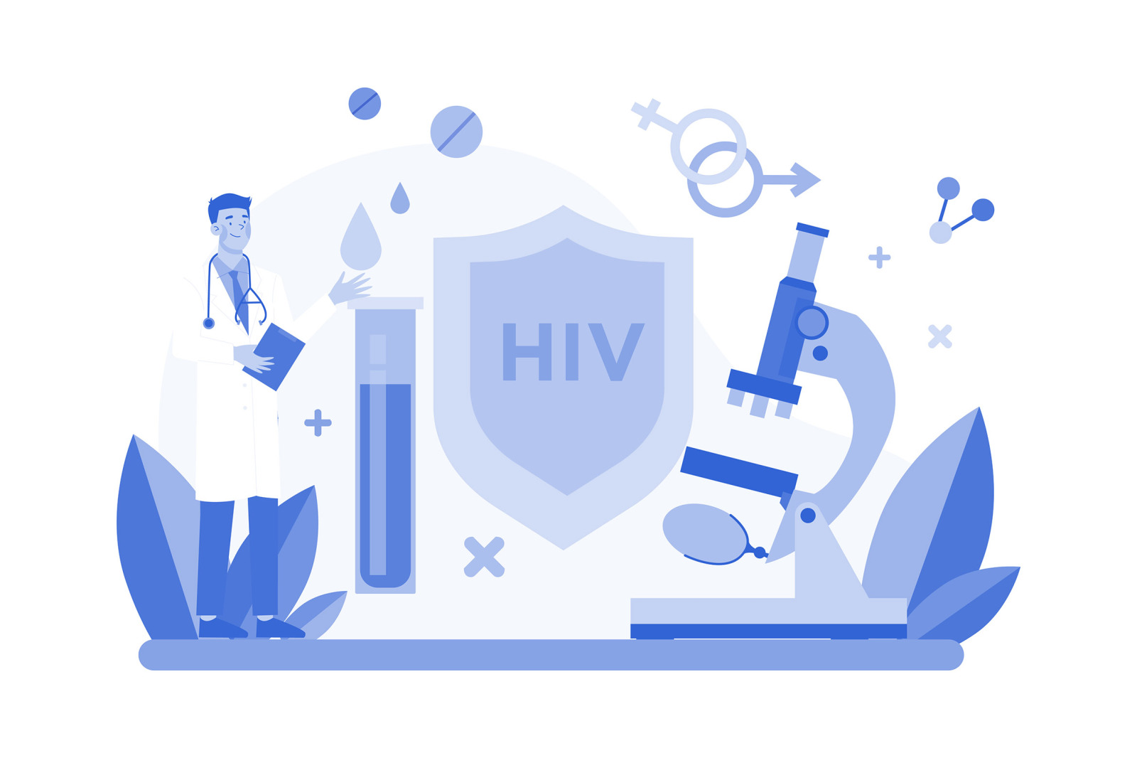 M604_World Health Day Illustration Pack M604_World Health Day Illustration Pack