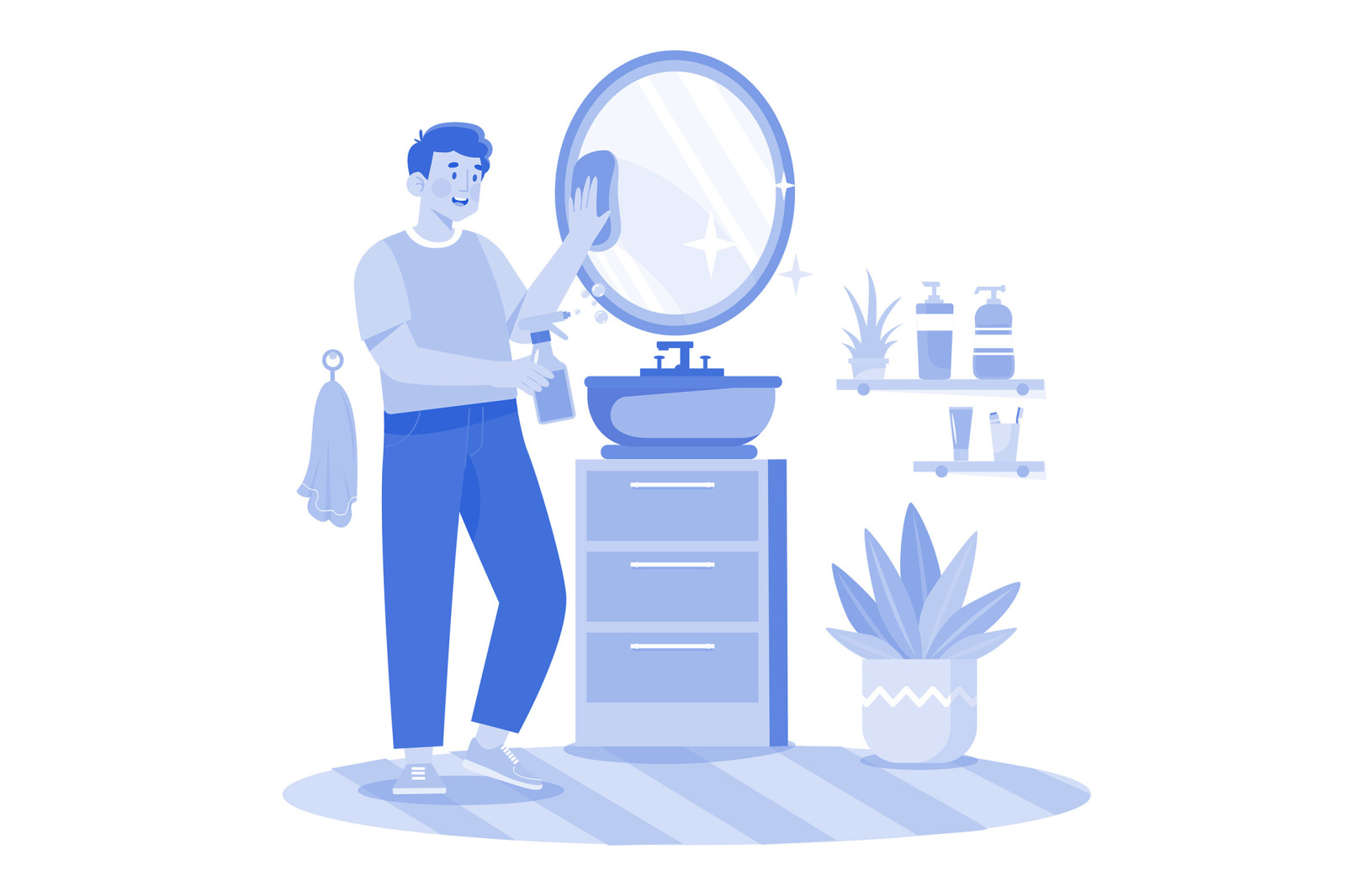 M606_Cleaning Services Illustration Pack M606_Cleaning Services Illustration Pack