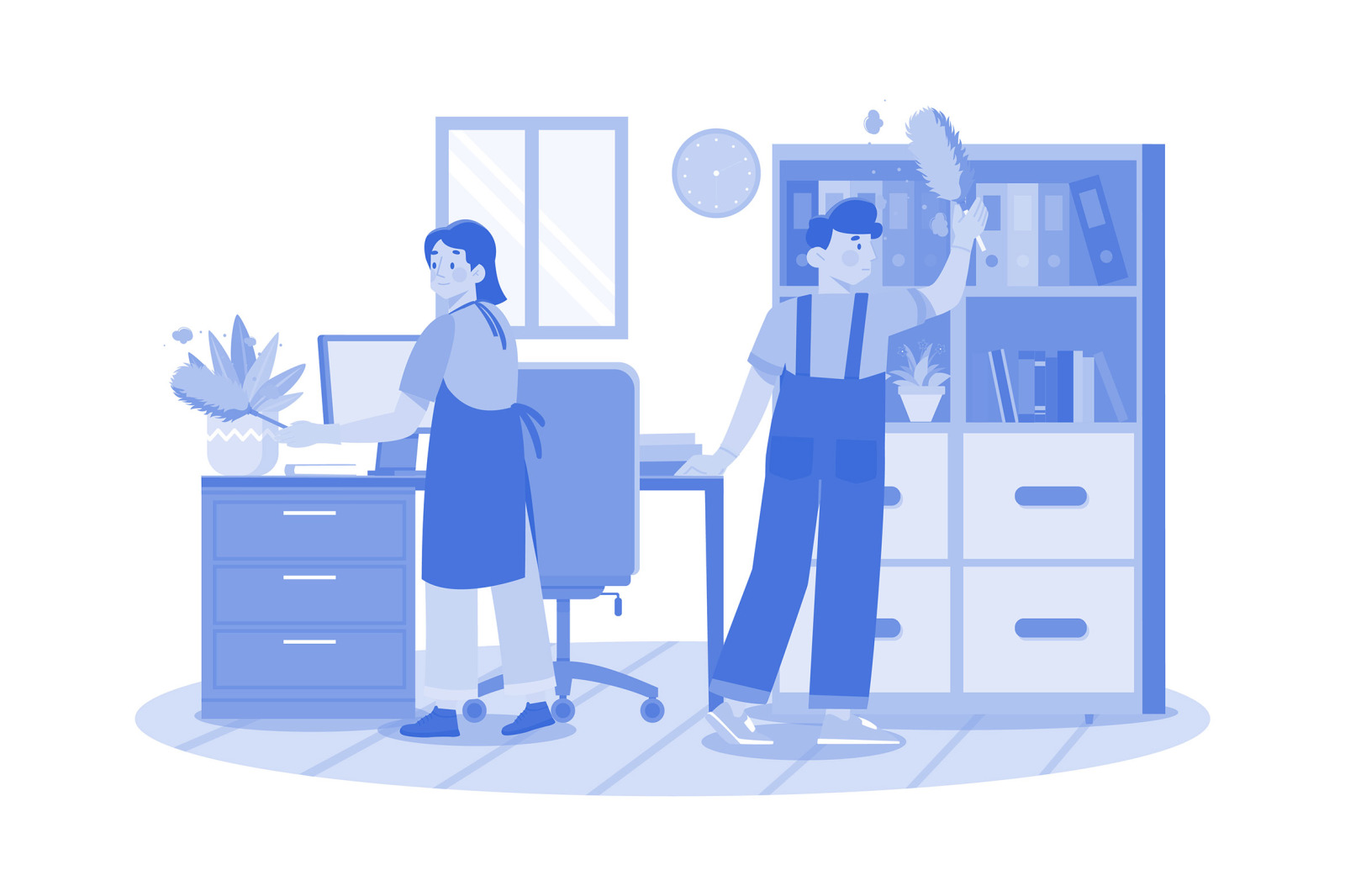 M606_Cleaning Services Illustration Pack M606_Cleaning Services Illustration Pack