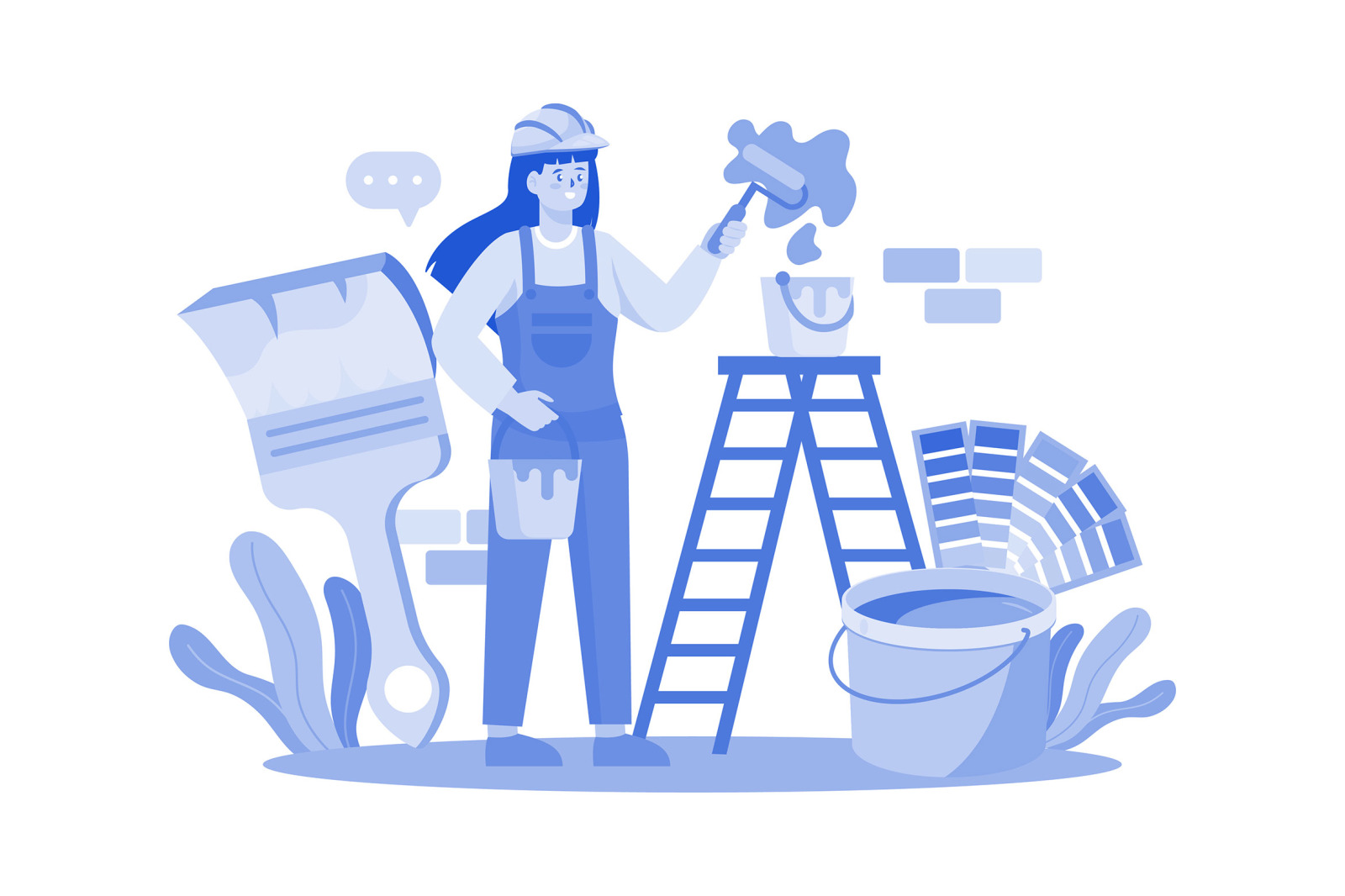 M607_Construction Services Illustration Pack M607_Construction Services Illustration Pack