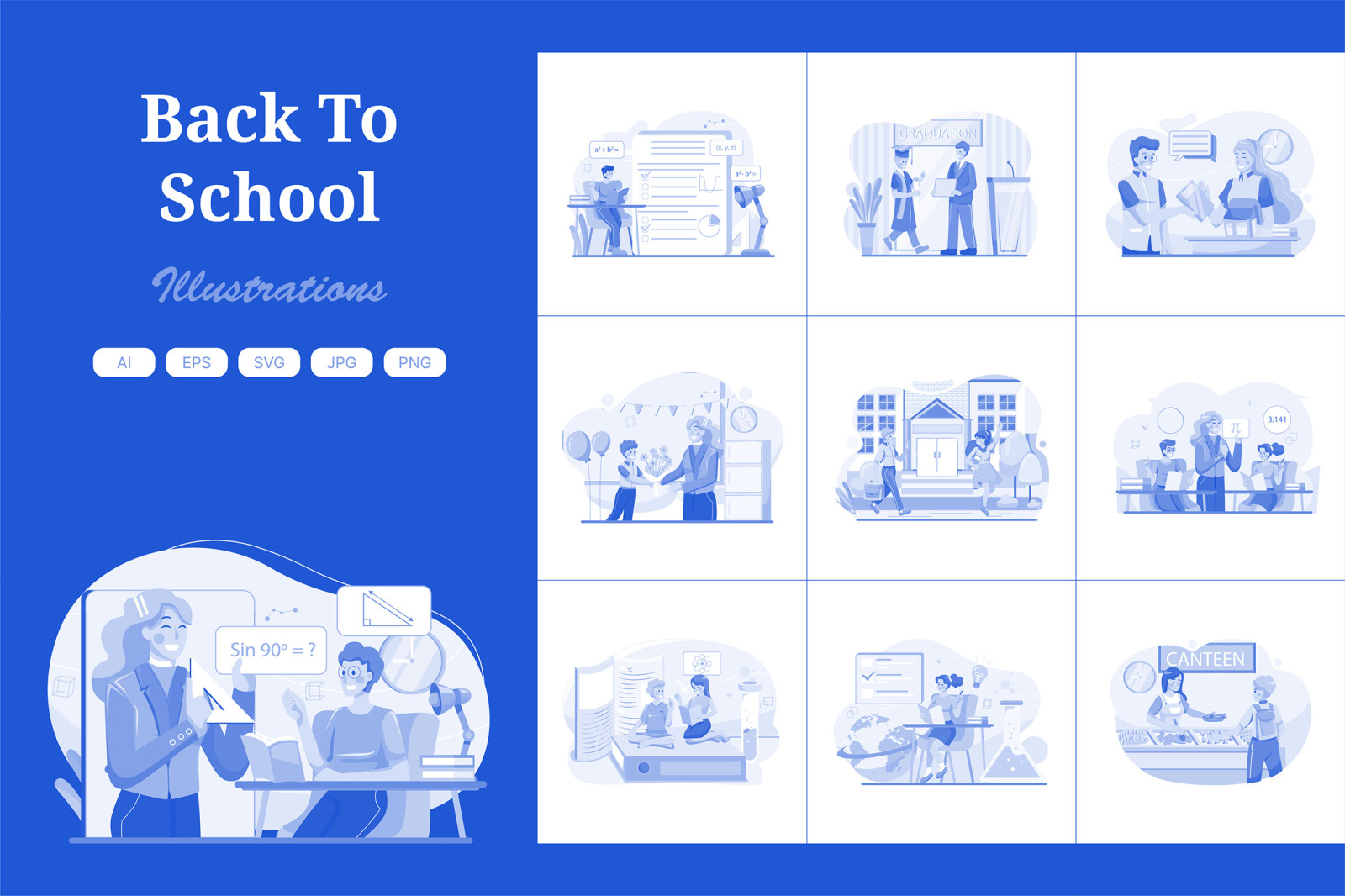 M610_Back To School Illustration Pack