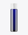 Blue Cosmetic Bottle Mockup