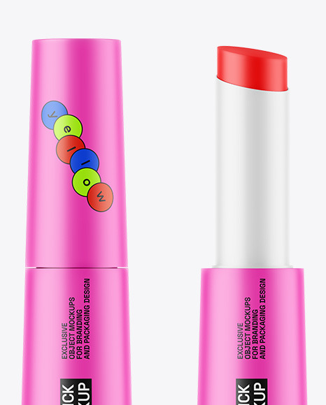 Matte Lipstick Mockup