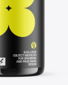 Dark Amber Glass Essential Oil Bottle Mockup