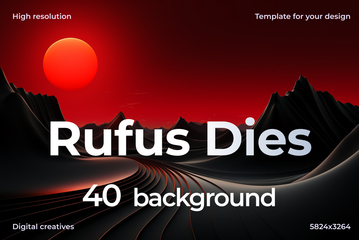 Rufus Dies ❊ Background Set