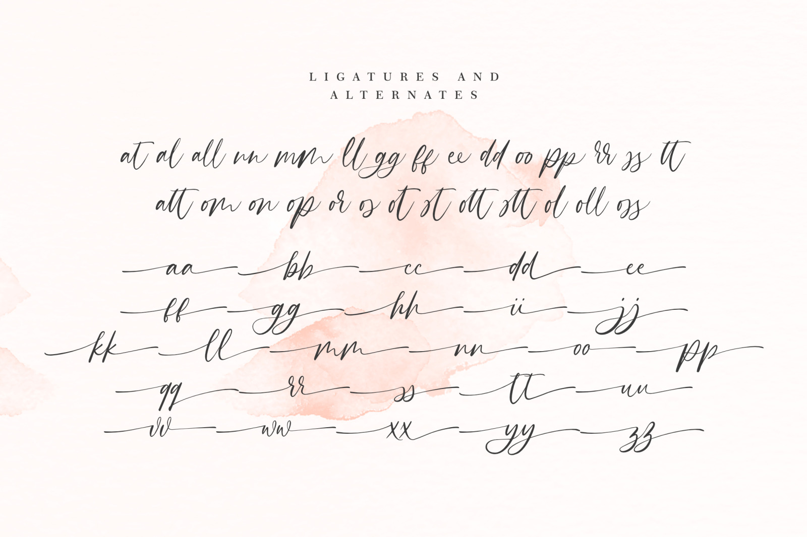 Golden Bloom – Natural Handwritten Script Typeface