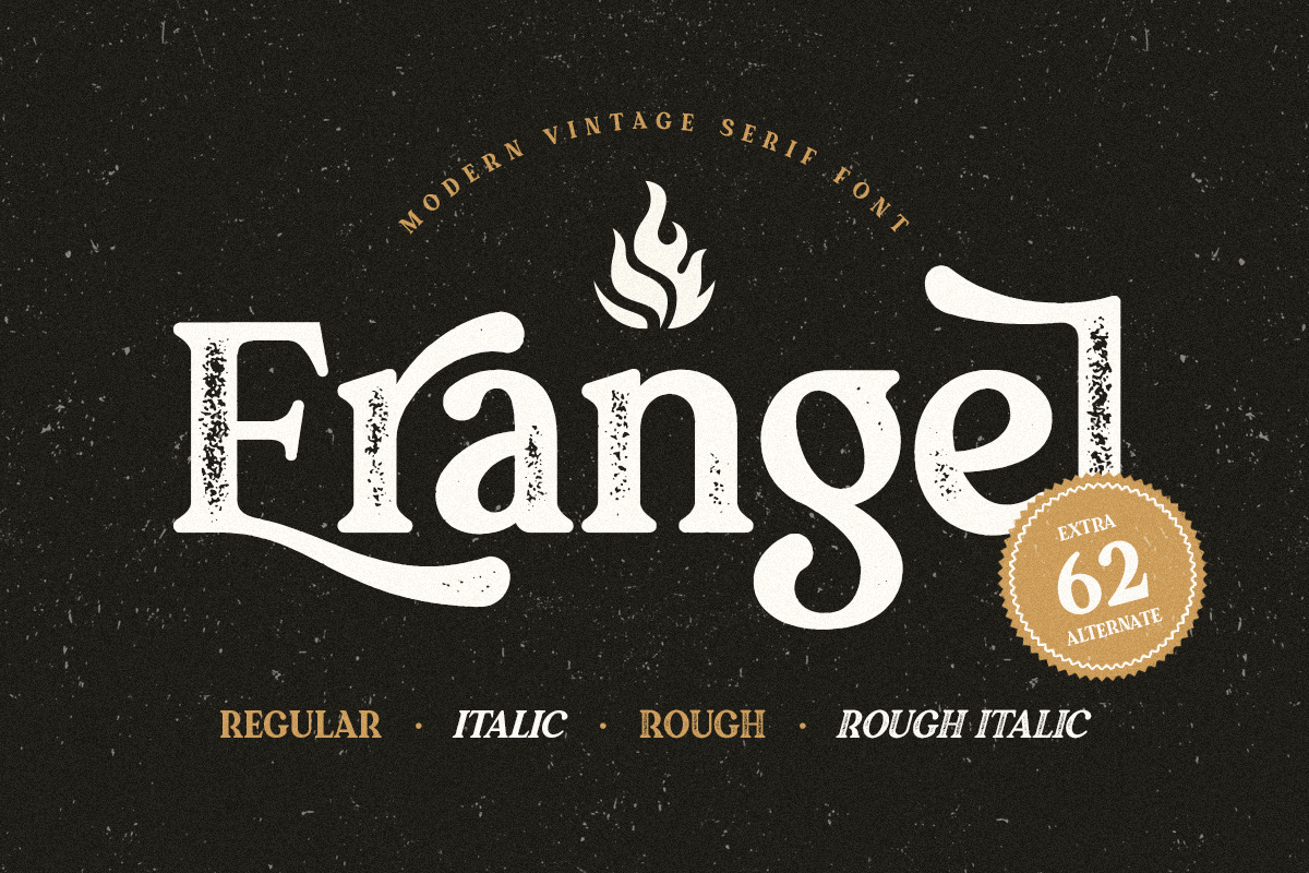 Erangel – Modern Vintage Serif Font