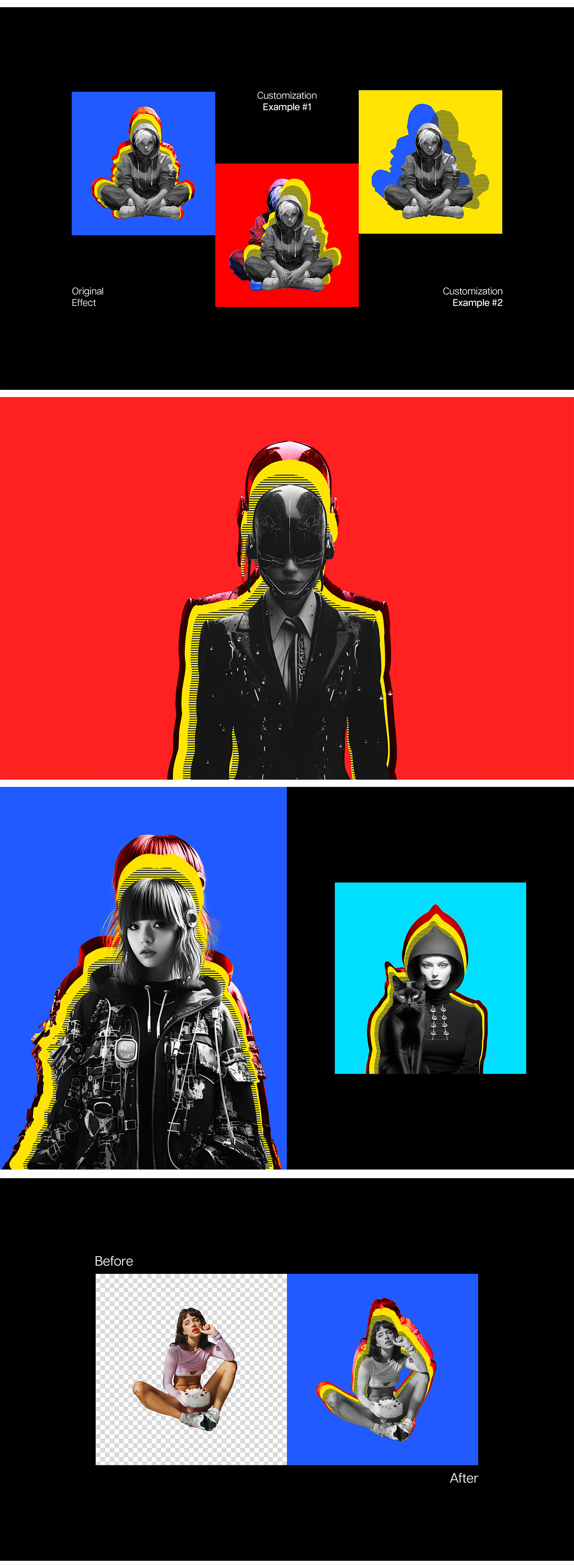 Bright Multiverse Photo Effect Bright Multiverse Photo Effect