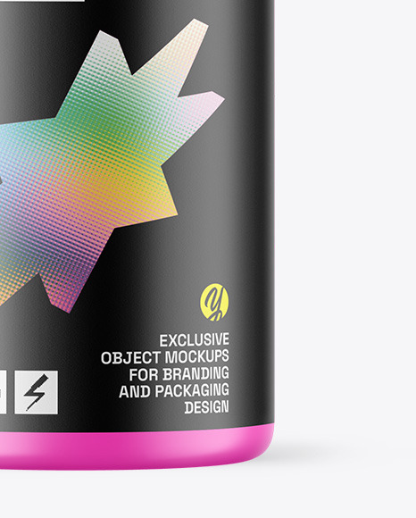 Matte Essential Oil Bottle Mockup