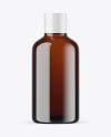 Amber Glass Essential Oil Bottle Mockup