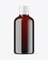 Dark Amber Glass Essential Oil Bottle Mockup