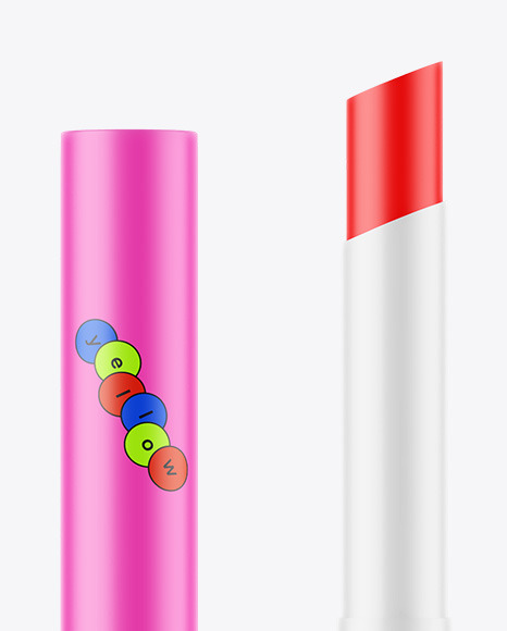 Matte Lipstick Mockup