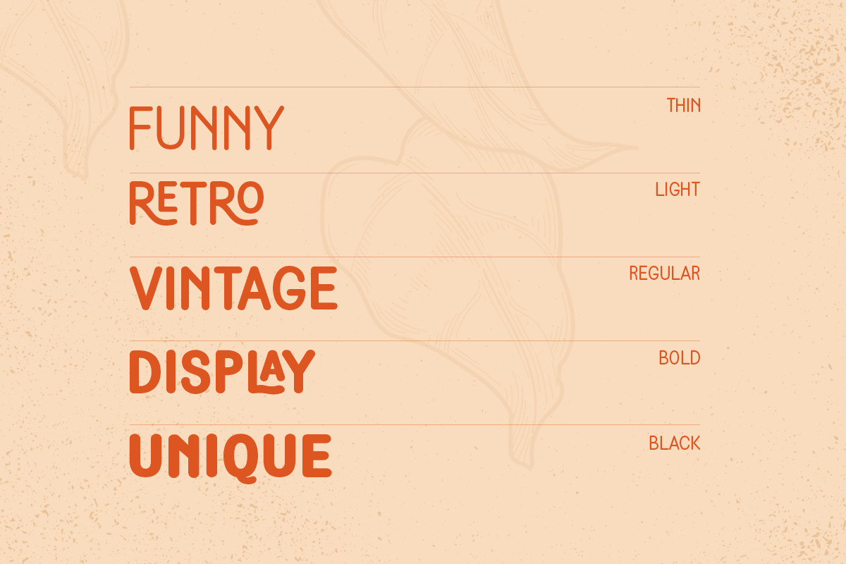 Chrome - Headline Vintage Sans Serif Font