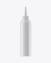 Matte Plastic Oil Bottle Mockup