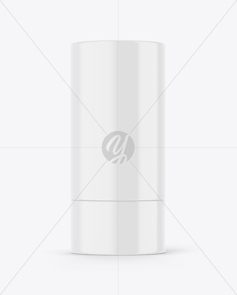 Glossy Paper Tube Mockup