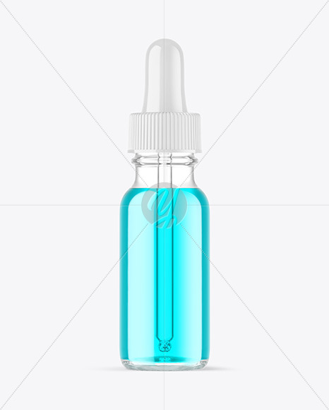 Clear Glass Dropper Bottle Mockup Clear Glass Dropper Bottle Mockup